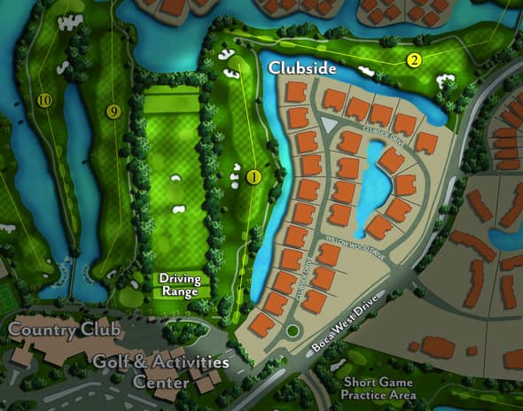 Clubside Villas Master Site Plan