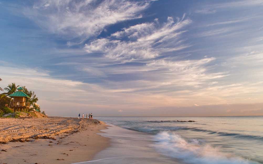 Boca Raton beach near Boca West