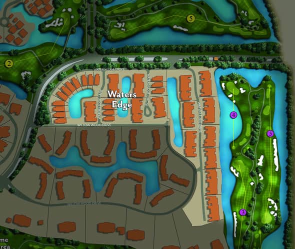 Waters Edge Master Site Plan