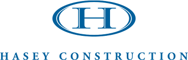 Hasey Construction Blue Logo