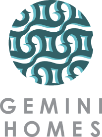 Gemini Homes Blue Logo