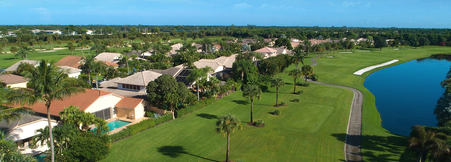 Overview of a Boca West Golf Course