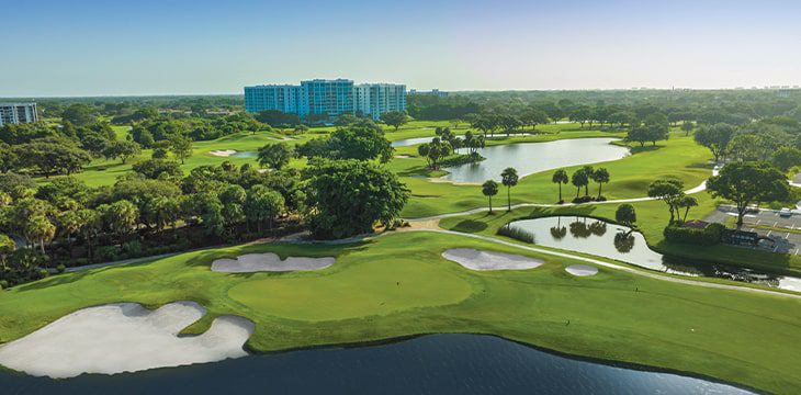 aerial of Boca West