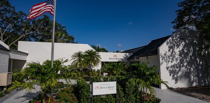 exterior of the Boca West Realty Office