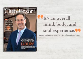 Boca West Country Club Makes Front Cover of Club + Resort Business Issue