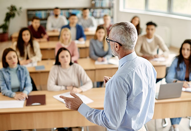 Professor Teaching