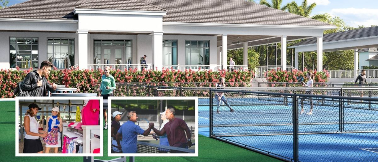 Boca West Clubhouse Pickleball Courts