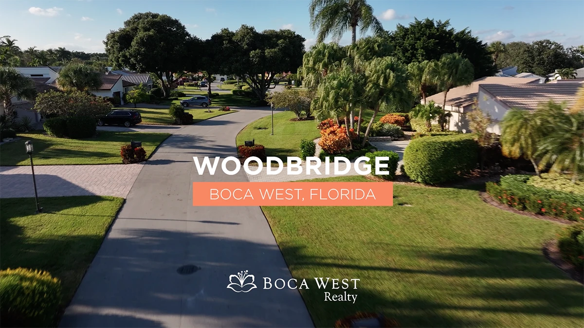 Woodbridge Boca West Florida Residential Street View