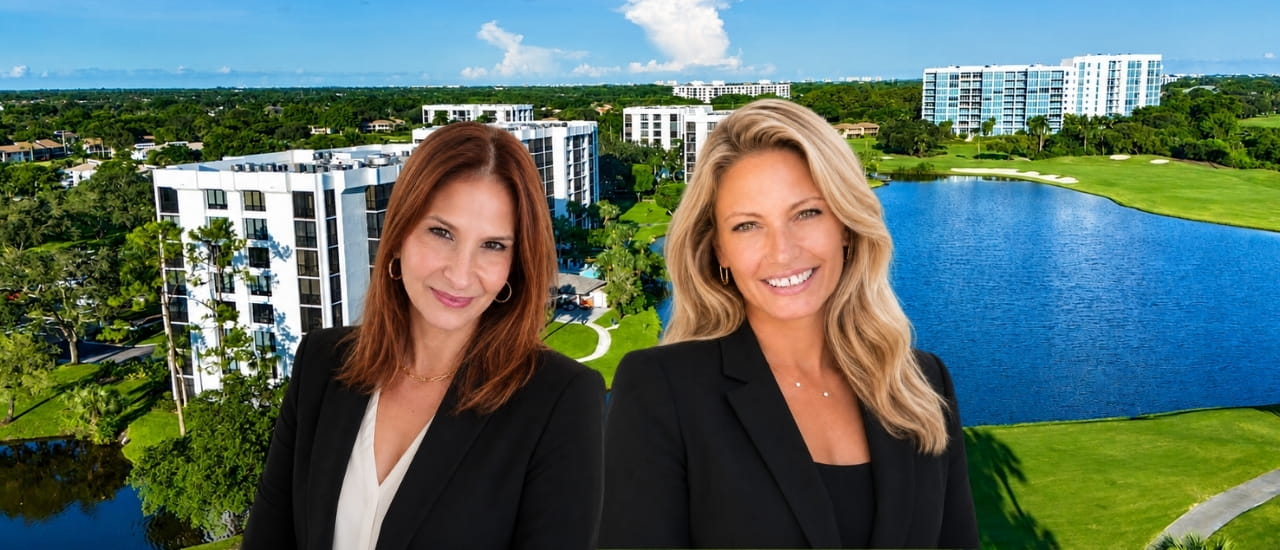 Boca West team Darlene Senisi and Filomena Hamaric as Sales Executives