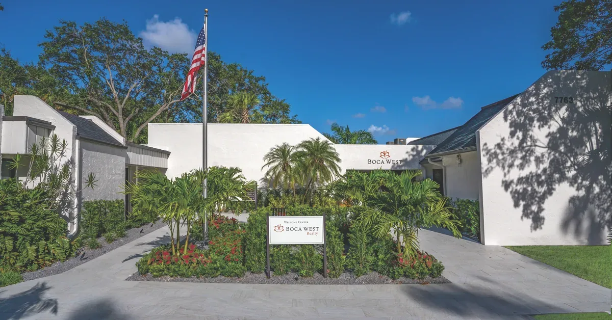 Boca West Realty Welcome Sales Center